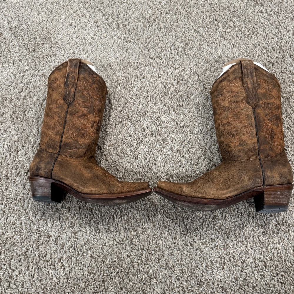 Corral leather cowgirl boots